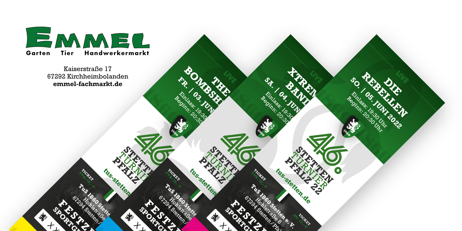 Vorverkauf Eintrittskarten Abendveranstaltungen 46. Stetten-Turnier bei EMMEL Kirchheimbolanden