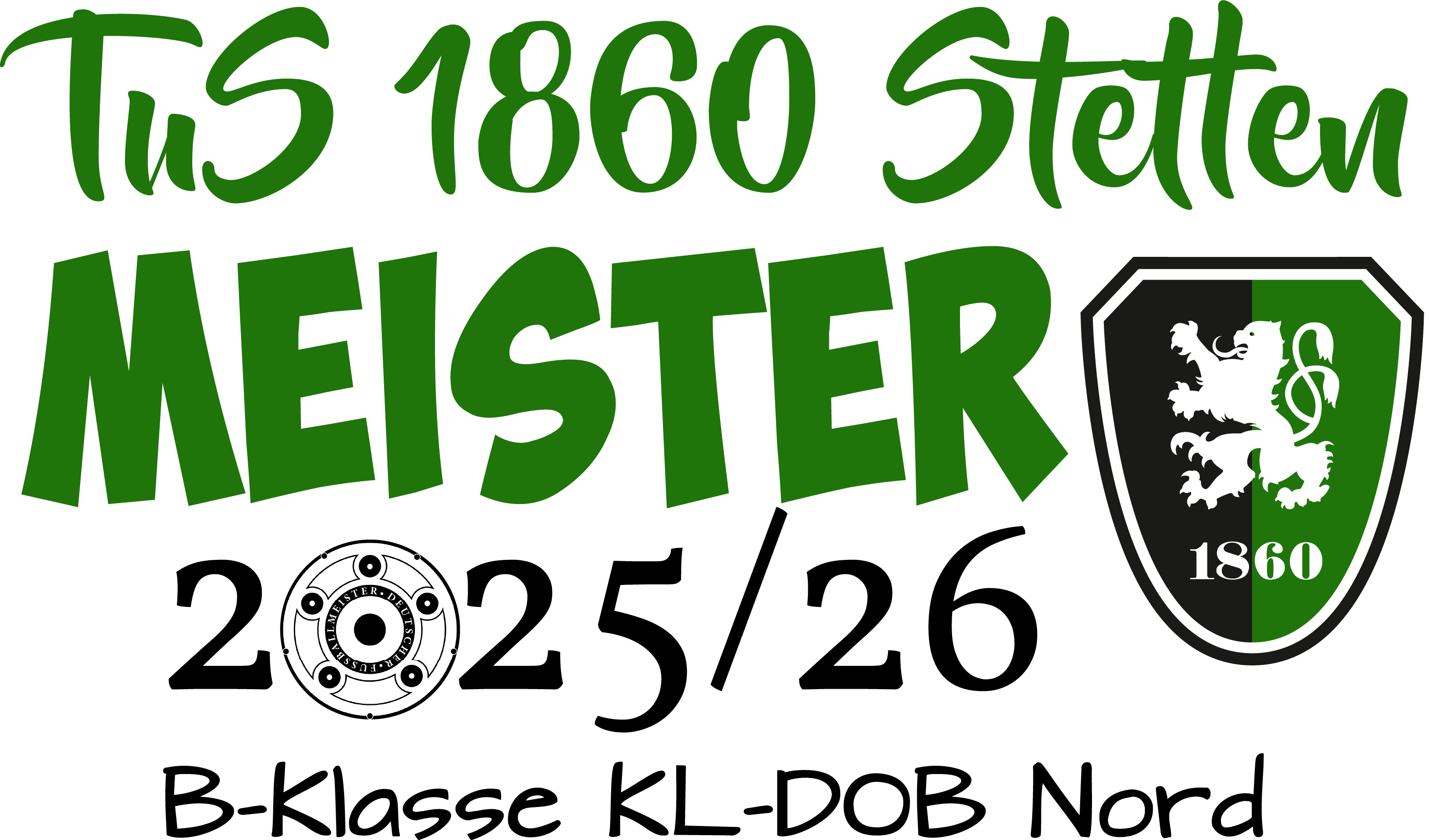 Meister der Herren B-Klasse KL-DOB Nord in der Saison 2025/26